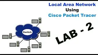 LAB 2 [Local Area Network Using Cisco Packet Tracer] [DAY 2] [Lan Connection in Cisco Packet Tracer]