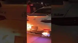 ‼️crazy Mercedes mag gt63s shooting huge flames🔥‼️(‼️MUSTWATCH🫣‼️)#mercedes #amg #shootingflames