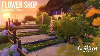 Flower Shop 🌷 | Genshin Serenitea Pot Design