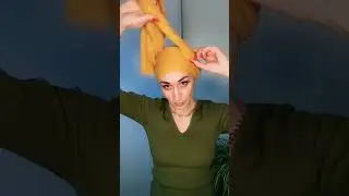 Scarfstyle #323 Асиметричний тюрбан а-ля Бірет