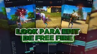 TUTORIAL DE LOOK PARA EDIT DE FREE FIRE | ESTILO GANDROID (Alight Motion)