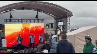 Гагарынскiя музыкi на Дожинках в Бабиничах, Оршанский район, 5.10.2024