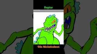 Reptar Dinosaur Rugrats 