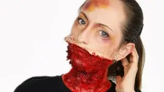 ZOMBIE MAKEUP for HALLOWEEN / HalloweenXTRA 13