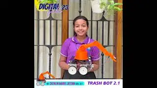 Innovation Unveiled: Trash Bot 2.1 by Catheline | Holistic Robotics