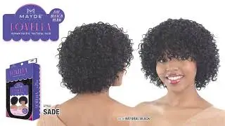 Mayde Beauty Lovella human hair wig - Sade
