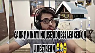 CARRY MINATIS HOME ADDRESS leaked on live stream oops moment ! LIKE AND SUBSCRIBE PLZZ