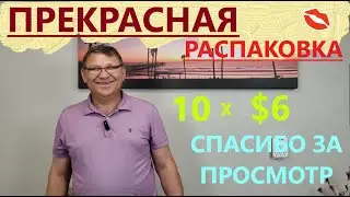 Распаковка Загадочных Посылок - 10 Посылок по 6$ ( Unboxing Mystery Boxes - 10 Boxes for $6 )