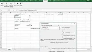 DWSIM Excel Add-In: calculating properties with modified model parameters