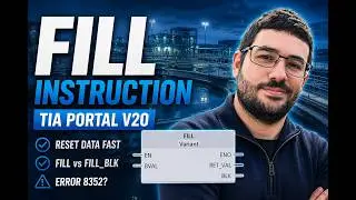 Siemens TIA Portal - S7-1500 - Using The Fill Instruction To Fill Large Areas Of Memory
