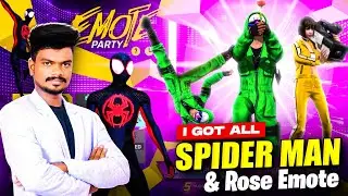 💥 I GOT ALL SPIDER-MAN EMOTE AND EMOTE PARTY FREE 😍 | PVS