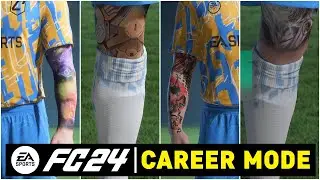 EA SPORTS FC 24 | ALL *NEW* CAREER MODE TATTOOS ✅