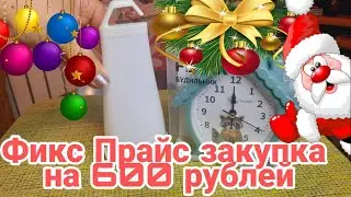 Фикс прайс большая закупка товаров на 600 рублей/Новинки ноябрь 202/Конус лампа- фонарь