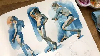 Appealing Lighting Design - Watercolour Figure Studies ✍️