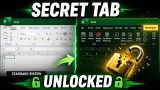 Stop Using Basic Excel! (Unlock the Secret Developer Tab)