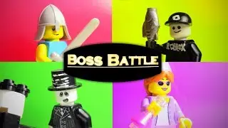 Lego Roblox | Boss Battles Trailer (Lego Animation)