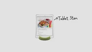 Suivez vos recettes sur votre tablette avec vin et cuisine et Bosign
