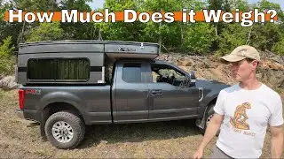 How Much Does My Four Wheel Camper Weigh?  Full Buildout!