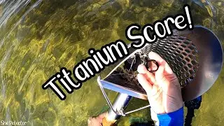 Titanium Score Metal Detecting!