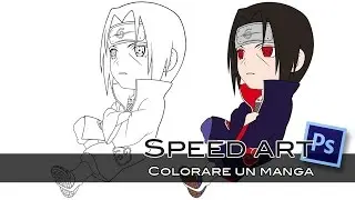 Speed Art - Colorare facilmente un manga con Photoshop