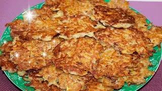 Когда нет времени на приговление. Картофельные оладьи, фаршированные мясом или Ленивые драники.