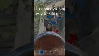 They were on there way to raid me