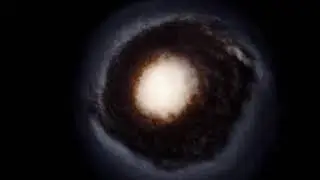 Relaxing 360° Space Flight into the Black Eye Galaxy [8K]