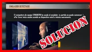 ✅Como JUGAR las SALAS de free fire en EMULADOR [SOLUCION ⚡⚡]
