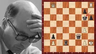 David Bronstein Top Eight Chess Sacrifices of all time!  - (or at least in top 50 of most lists!)