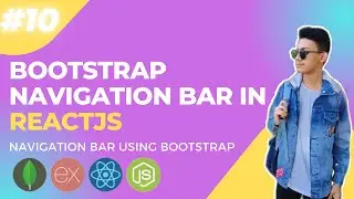 Bootstrap navigation bar in reactjs || Responsive navbar using reactjs and bootstrap