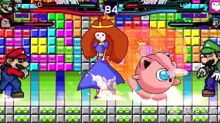 Mugen Mario and JIgglypuff VS Luigi and Bonnibel