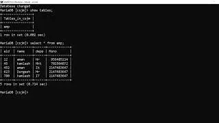 Update Command in Mysql Database || How to use update command in mariadb or Mysql Database 
