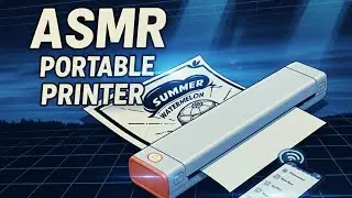 ASMR Unboxing Phomemo A4 Portable Printer 