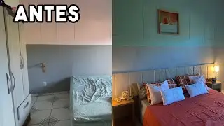 DECORAÇÃO QUARTO CASAL estilo BOHO - DIY