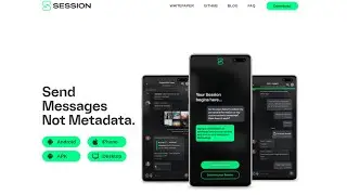 Anonymously Send Messages With Session