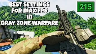 Change these settings NOW! Gray zone warfare FPS Guide!