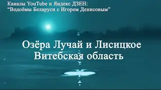 Озёра Лучай и Лисицкое. Витебская обл.