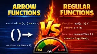 Arrow Functions vs Regular Functions – Performance Comparison in JS