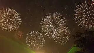 Гала фейерверк от российских пиротехников Москва 2016