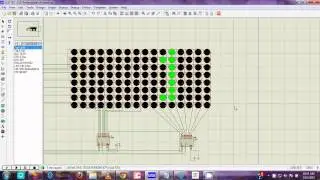 Character Moving 8x16 LED Display Free CODE + Circuit Download