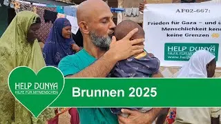 #gaza #afrika #wasser #brunnen Großer Brunnen zum Gedenken an die Opfer von Gaza l Help Dunya e. V.