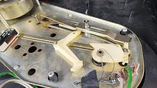 How to repair a turntable || AUTO RETURN/STOP and STIFF TONEARM || ADC 1600DD TURNTABLE