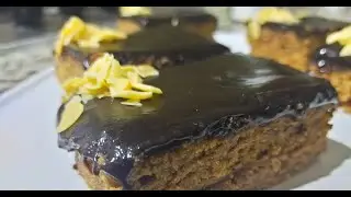 Gateau Chocolatحلوى سهلة و معلكة بدون بيض وبدون دقيق بثلاث مكونات فقط