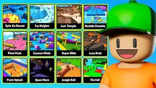 The BEST Speedrun for EVERY Race Map In Stumble Guys