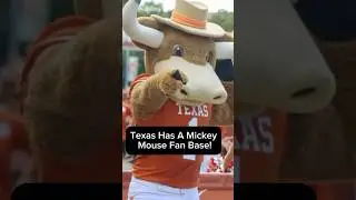 Do Texas football fans exist? Nowhere to be found in Dallas... Mickey Mouse brand? #goblue