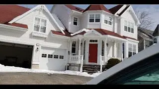 جوله في بيتنا المتواضع في كندا تصوير قديم  ٢٠٠١٨ قبل الصيانه والتعديلاتa tour of our home in Canada