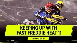 The tussle in Torun ⚔️ Heat 11 #TorunSGP 2024 | FIM Speedway Grand Prix