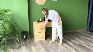 Стол Письменный СО-100(лак) массив сосны
