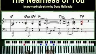 The Nearness of You - a jazz piano lesson