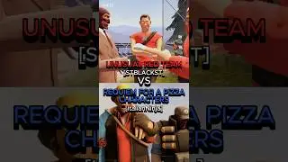 UNUSUAL RED TEAM VS REQUIEM FOR A PIZZA CHARACTERS #tf2 #edit #memes #shortvideo #shorts #stblackst